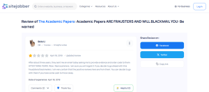 TheAcademicPapers.co.uk Reviews